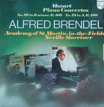 ALFRED BRENDEL : MOZART PIANO CONCERTOS Nos 20 + 23