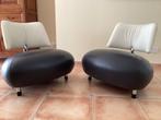 Leolux Pallone set 2 stuks(Topstaat), Huis en Inrichting, Zetels | Zetels, Ophalen, Zo goed als nieuw, Leer, Sede Durlet cassina knoll vitra