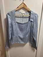 H&M Blauwe Gebloemd Zomer Blouse / Casual Bloes / Boho Hemd, Comme neuf, Enlèvement ou Envoi