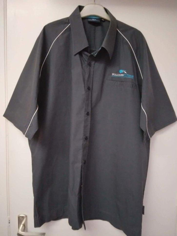 Chemise manche courte ,Team Williams F 1, Kleding | Heren, Overhemden, Gedragen, Overige halswijdtes, Blauw, Ophalen of Verzenden