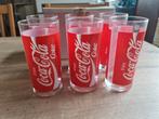 6 coca cola glazen, Comme neuf, Enlèvement ou Envoi