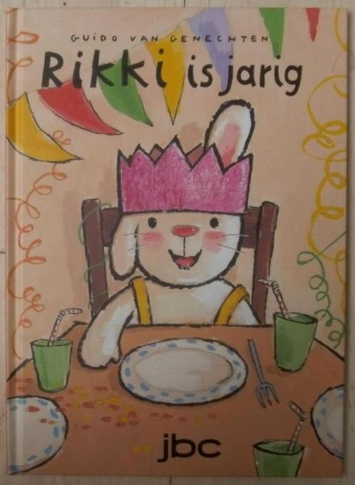 Rikki is jarig - Guido Van Genechten, Livres, Livres pour enfants | 4 ans et plus, Enlèvement ou Envoi