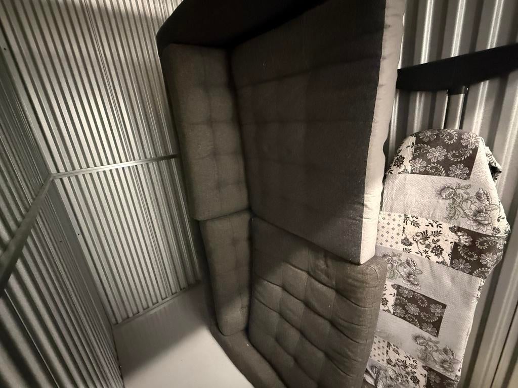 Fauteuil gris, 125 cm ou plus, 150 cm ou plus, Enlèvement, Utilisé