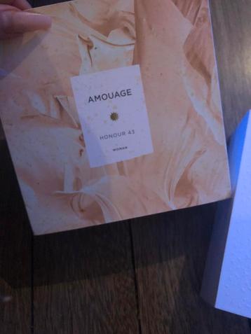 Parfum Amouage Honour 43 niche 100 ml amper gebruikt met fac beschikbaar voor biedingen