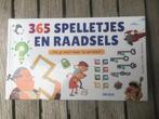 365 SPELLETJES ENRAADSELS ZO GOED ALS NIEUW, Ophalen of Verzenden, Zo goed als nieuw, Ontdekken