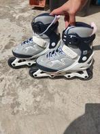 Oxelo Skeelers 32-35 Maat, 70mm wielen, Kleur Grijs., Sport en Fitness, Skeelers, Verstelbaar, Nieuw, Inline skates 4 wielen, Ophalen
