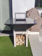 Plancha BBQ 100x100 (piece unique), Tuin en Terras, Houtskoolbarbecues, Ophalen, Nieuw, Met accessoires