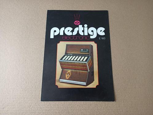 Folder: NSM Prestige E 160 (1977) jukebox, Verzamelen, Automaten | Jukeboxen, Verzenden