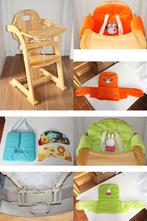Tiamo -- Chaise haute évolutive avec 2 coussins réducteurs, Enlèvement, Comme neuf, Chaise évolutive, Ceinture(s)