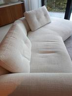 cassina sengu zetel - basis walnut- stof Tensing bianco, Huis en Inrichting, Zetels | Zetels, Ophalen, Stof