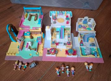 Lot 3 huisjes polly pocket  beschikbaar voor biedingen