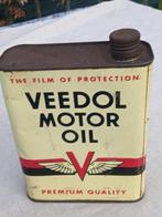 bidon d'huile décorative rare VEEDOL Motor Oil, Emballage, Utilisé, Enlèvement ou Envoi