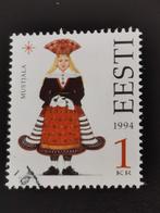 Estland 1994 - klederdracht, Postzegels en Munten, Ophalen of Verzenden, Gestempeld
