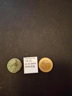 Keizer Antoninus Pius  Type: Bronzen AE As, Ophalen of Verzenden, Overige landen, Losse munt