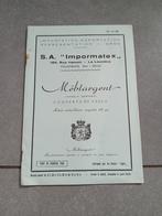 Meblargent couvert de table 1962, Collections, Revues, Journaux & Coupures, Enlèvement ou Envoi