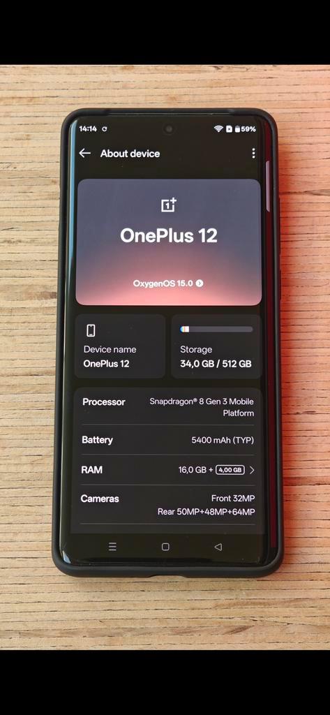 *ROOTED* OnePlus 12 5G Global Unlocked – Rooted Modded Phone, Telecommunicatie, Mobiele telefoons | Overige merken, Zo goed als nieuw