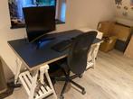 BUREAU, Ophalen, In hoogte verstelbaar, Zo goed als nieuw, Bureau