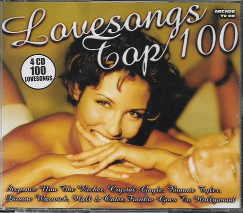 Lovesongs Top 100 4cd, Cd's en Dvd's, Cd's | Verzamelalbums, Gebruikt, Pop, Ophalen of Verzenden