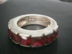 Bague S/ Valles Dordal, Bijoux, Sacs & Beauté, Bagues, Rouge, Enlèvement ou Envoi, Utilisé, Femme