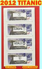 2012 - TITANIC 5 TIMBRES AUTOCOLLANTS TOUJOURS EN COURS, Timbres & Monnaies, Envoi