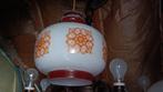 Luchter, Huis en Inrichting, Lampen | Hanglampen, Ophalen, Zo goed als nieuw, Glas, Retro
