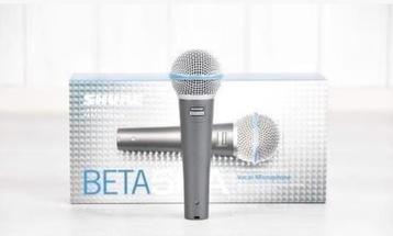 Nieuwe Shure Beta58A dynamische microfoon

 beschikbaar voor biedingen