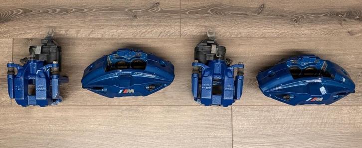 BMW remklauwen M sport Blauw G reeks 2, 3 & 4 reeks, Auto-onderdelen, Remmen en Aandrijving, BMW, Gebruikt, Ophalen