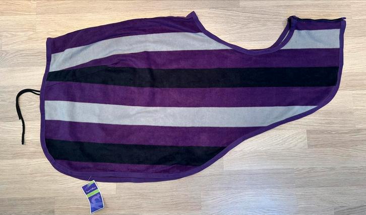 Uitrijdeken fleece paard 125cm, Dieren en Toebehoren, Paarden en Pony's | Dekens en Dekjes, Zo goed als nieuw, Deken, Ophalen of Verzenden