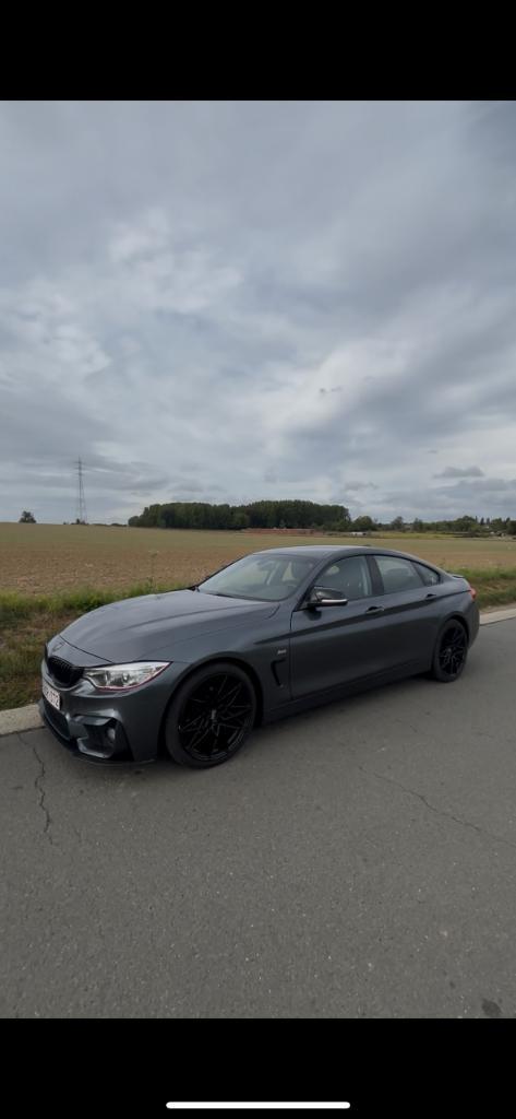 BMW 420i, Auto's, BMW, Particulier, 4 Reeks, Benzine, Euro 6, Coupé, 5 deurs, Zilver of Grijs, Zwart, Stof, Achterwielaandrijving