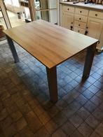 Uitschuifbare eettafel, Huis en Inrichting, Tafels | Eettafels, Ophalen, Gebruikt, 150 tot 200 cm, 150 tot 200 cm