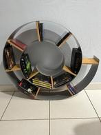 CD/DVD rek in spiraalvorm (op te hangen), Enlèvement, Comme neuf, Métal, CD ou DVD