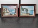 2 prachtige schilderijen van 50 x 40 cm, Huis en Inrichting, Woonaccessoires | Lijsten, Overige materialen, Minder dan 50 cm, Ophalen of Verzenden