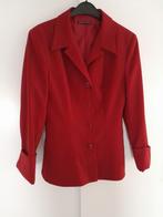 10€ rood (bordeaux) mantelpak., Vêtements | Femmes, Vestes & Costumes, Comme neuf, Taille 36 (S), Enlèvement, Rouge