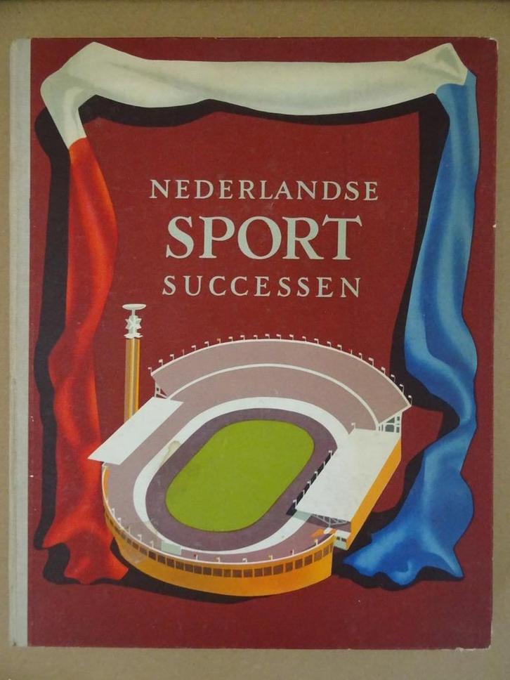 Nederlandse sport successen plaatjesalbum compleet 1954, Boeken, Prentenboeken en Plaatjesalbums, Zo goed als nieuw, Plaatjesalbum