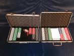 pokerset, Hobby en Vrije tijd, Gezelschapsspellen | Kaartspellen, Drie of vier spelers, Ophalen of Verzenden, Gebruikt