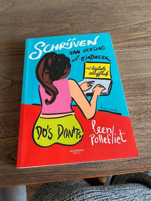 Leen Pollefliet - Schrijven: van verslag tot eindwerk, Boeken, Overige Boeken, Nieuw, Ophalen