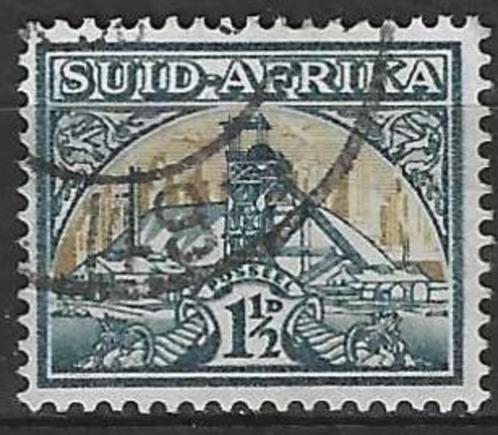Zuid-Afrika 1941 - Yvert 117 - Goudmijn (ST), Timbres & Monnaies, Timbres | Afrique, Affranchi, Afrique du Sud, Envoi