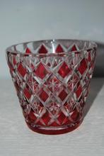 Val Saint Lambert, rode vaas, Antiek en Kunst, Ophalen