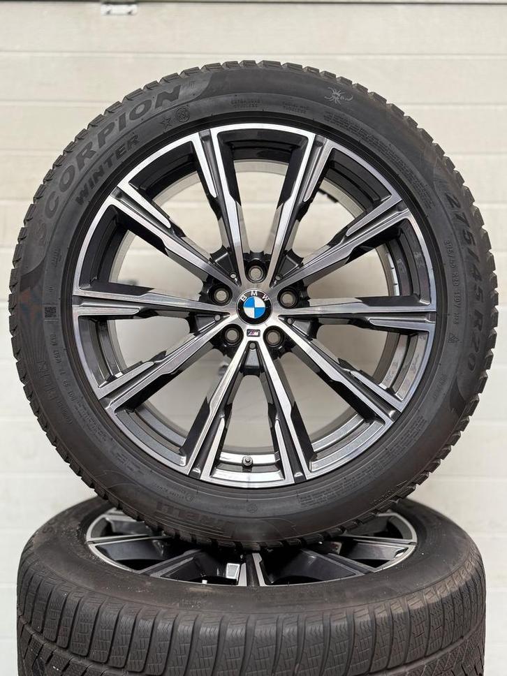 DEMO 20’’ BMW X5 X6 G05 G06 VELGEN WINTERBANDEN DEMO ORIG SE, Auto-onderdelen, Banden en Velgen, Banden en Velgen, Winterbanden