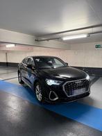 Q3 35 TDI 150ch Spotback S-line excellent état 09/2024, Automaat, 4 cilinders, Leder en Stof, Zwart