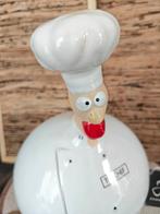 J Line - Poule Céramique Top Chef Toque Blanc, Ophalen of Verzenden, Nieuw