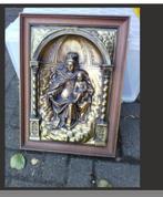 GROTE RELIGIEUZE KADER (  Geel Koper), Ophalen of Verzenden, Zo goed als nieuw, Beeld(je), Christendom | Katholiek