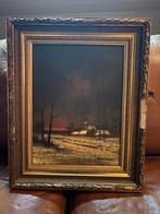 Schilderij door PIET MEES, Antiek en Kunst, Kunst | Schilderijen | Klassiek, Ophalen