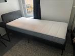 IKEA slattum bed nieuw, Nieuw, 90 cm, Eenpersoons, Zwart