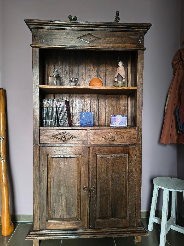 Staande kast prima staat, Ophalen, Gebruikt, Met deur(en), Klassiek