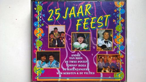 25 Jaar Feest, Cd's en Dvd's, Cd's | Verzamelalbums, Zo goed als nieuw, Nederlandstalig, Verzenden
