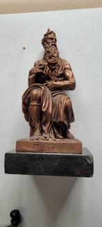 mooi oud stenen beeld moises (3iv274), Ophalen of Verzenden