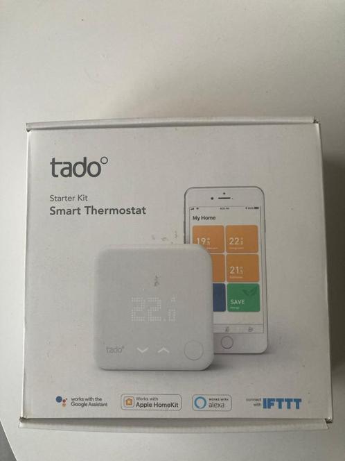 Tado slimme thermostaat, Doe-het-zelf en Bouw, Thermostaten, Zo goed als nieuw, Slimme thermostaat, Ophalen of Verzenden