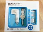 Ozio car power charger (nieuw), Télécoms, Téléphonie mobile | Chargeurs pour téléphone, Enlèvement ou Envoi, Neuf