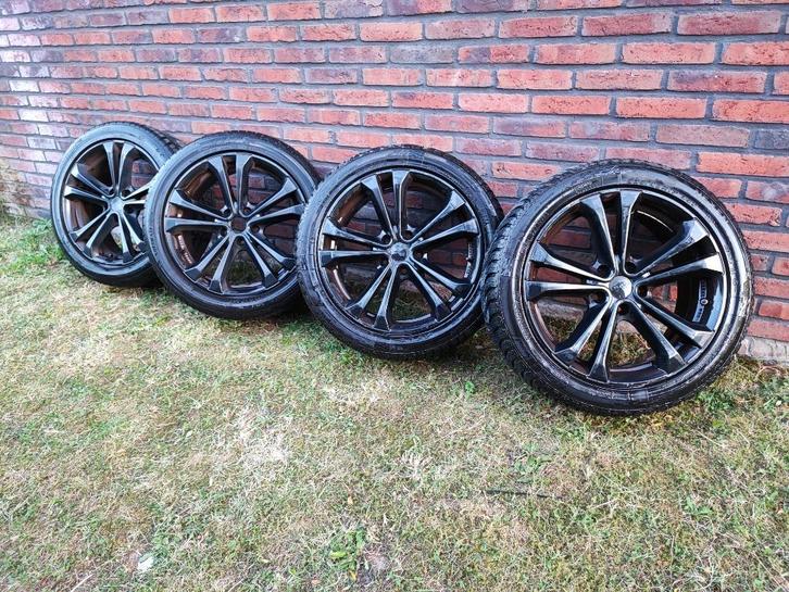 17" Ford velgen + banden 225/45R17 94V. (5x108), Auto-onderdelen, Banden en Velgen, Banden en Velgen, 17 inch, 225 mm, Personenwagen